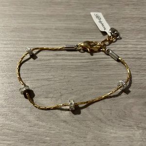 NEW Brighton Bracelet Gold w/ Silver